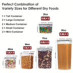 5/9pcs Airtight Food Storage Containers Set with Lids