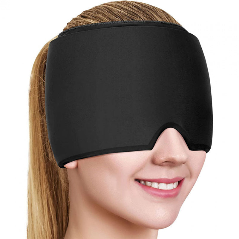 Migraine Hat, Facial Cooling Gel Headband