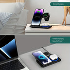 3-in-1 Foldable Wireless Charger Station