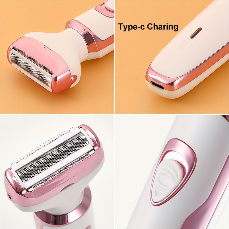 Electric Razor for Women 4-in-1