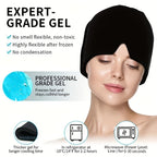 Migraine Hat, Facial Cooling Gel Headband