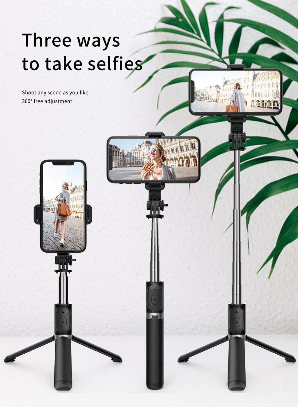 Cell Phone Selfie Stick Tripod