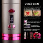 USB Rechargeable Automatic Hair Curler for Women