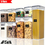 5/9pcs Airtight Food Storage Containers Set with Lids