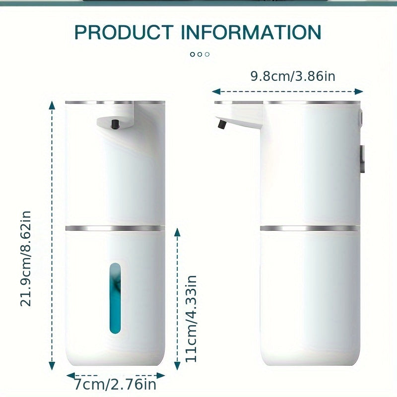 USB Rechargeable Automatic Soap Dispenser with Touch Sensor