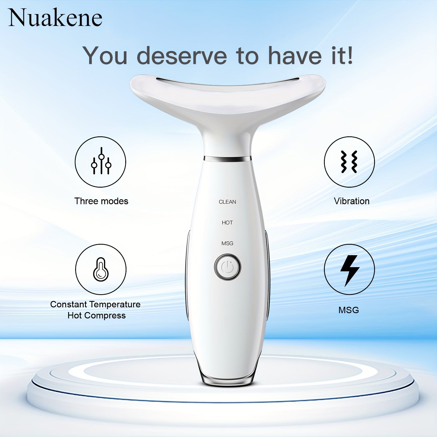 Nuakene Face & Neck Skin Care Beauty Meter