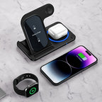 3-in-1 Foldable Wireless Charger Station