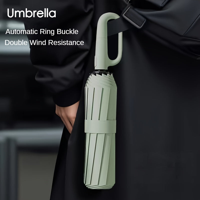 Automatic Umbrella with 10-Rib Windproof