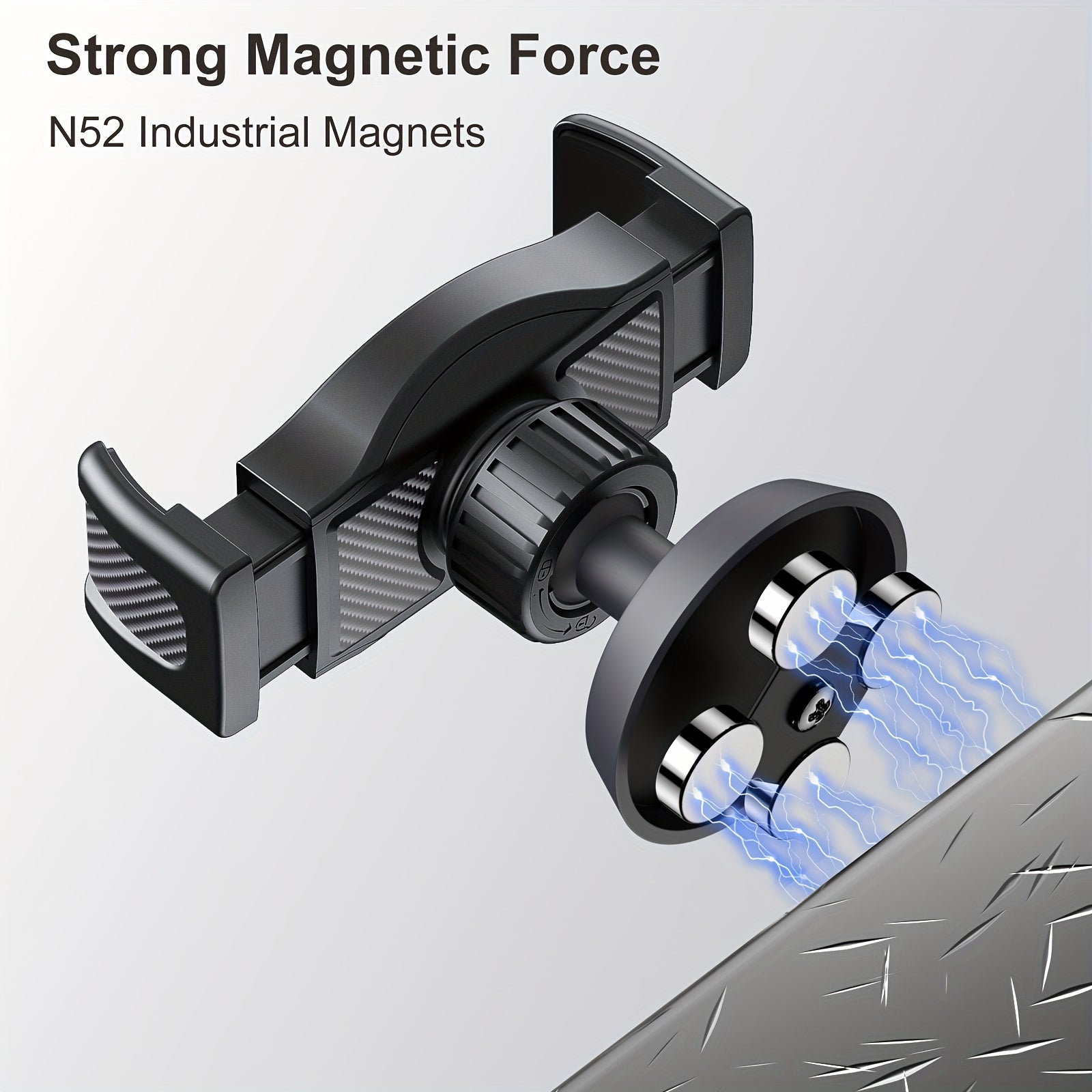 Gym Magnetic Phone Holder Mount