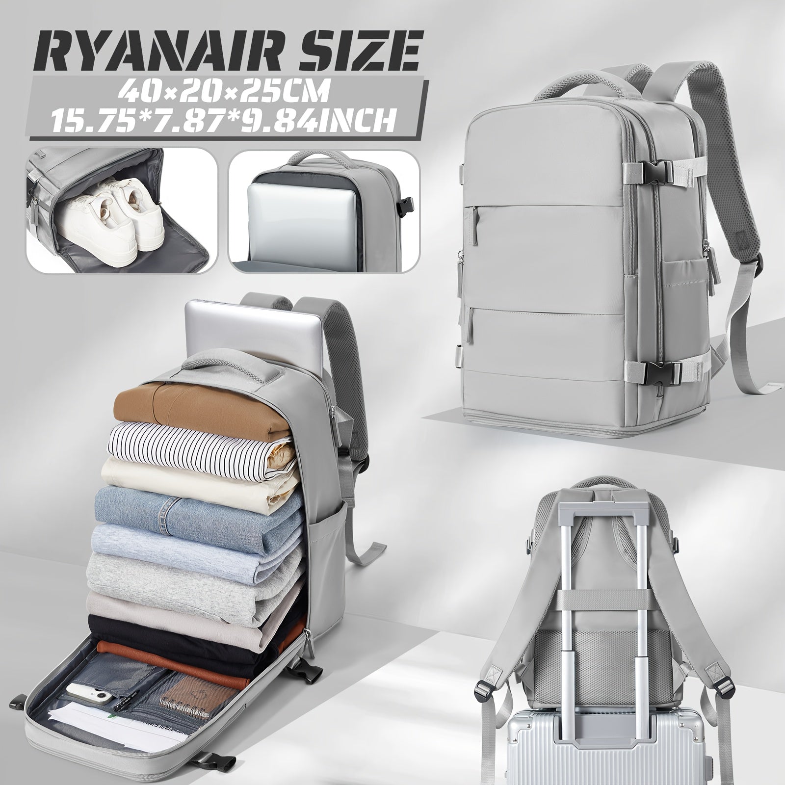 Flska Airline Approved Carry-On Backpack