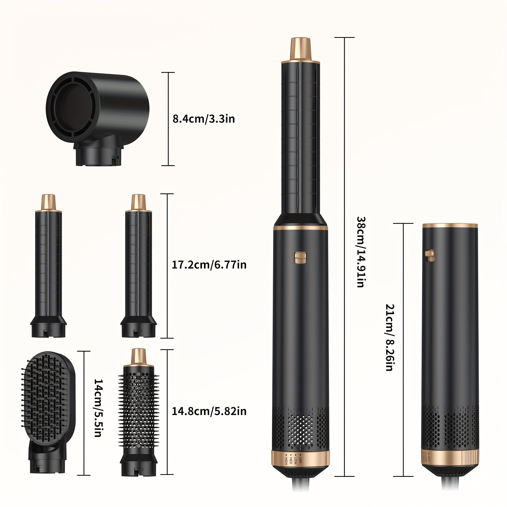 5 in 1 Hair Styling Brush