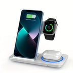 3-in-1 Foldable Wireless Charger Station