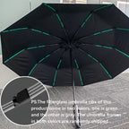 Automatic Umbrella with 10-Rib Windproof