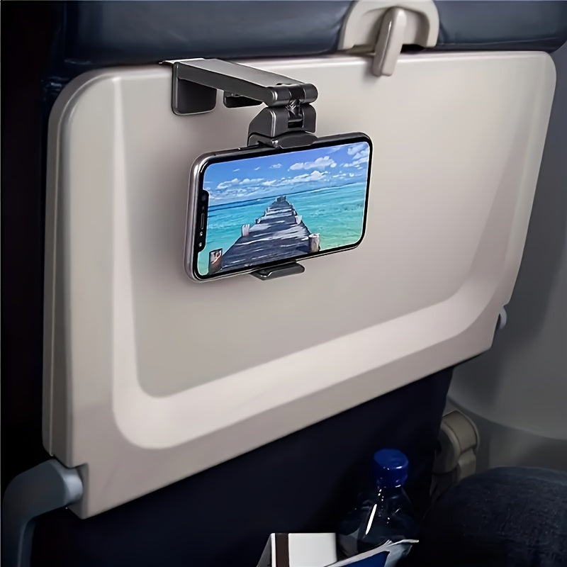 Foldable Adjustable Airplane Phone Holder Stand