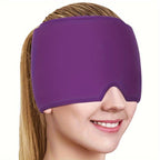 Migraine Hat, Facial Cooling Gel Headband