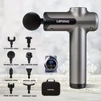 Lenovo Massage Gun with 8 Heads, Portable Massager