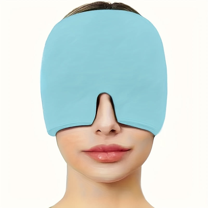 Migraine Hat, Facial Cooling Gel Headband