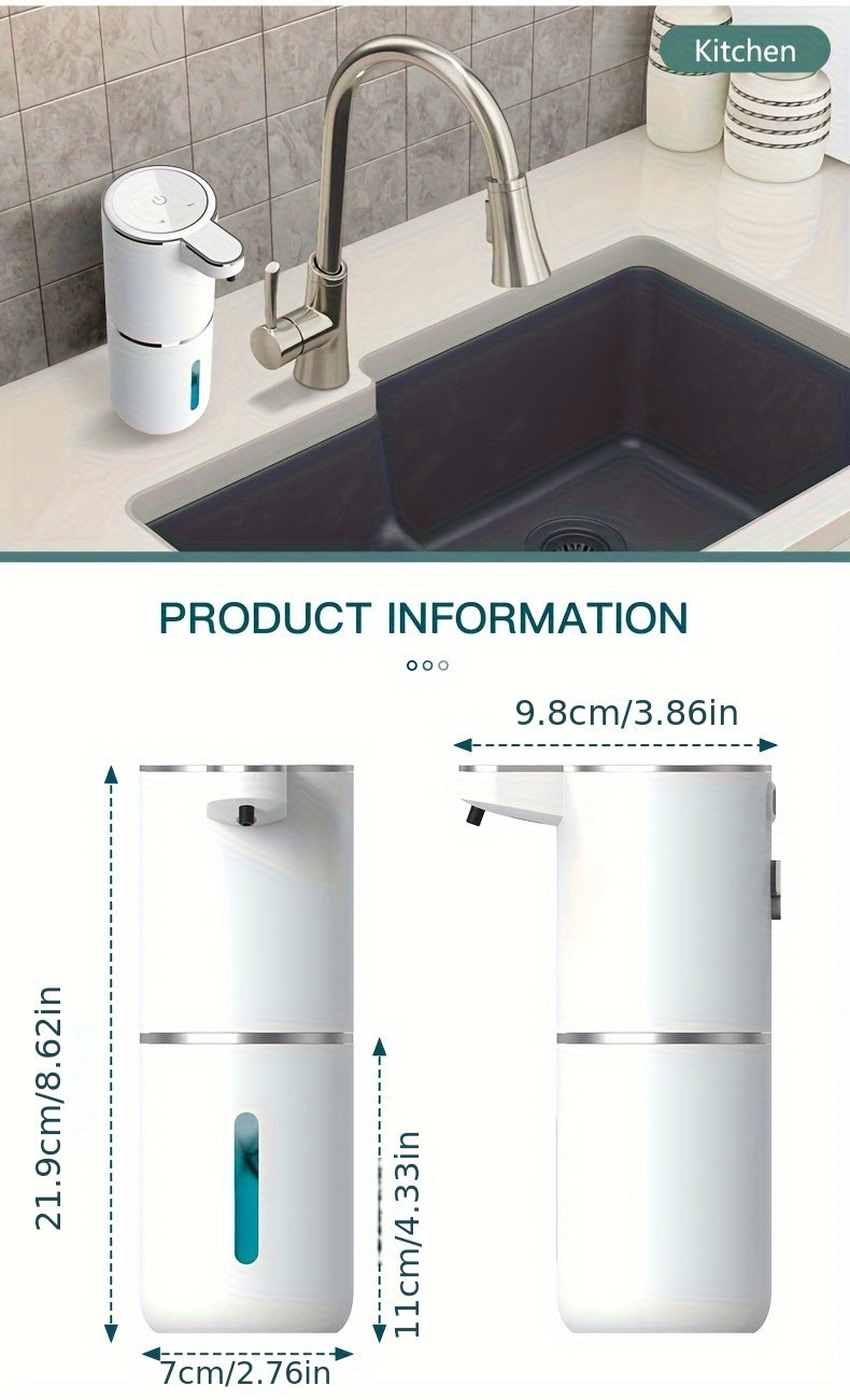 USB Rechargeable Automatic Soap Dispenser with Touch Sensor