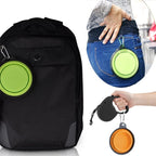 Pet Food Storage & Collapsible Bowl