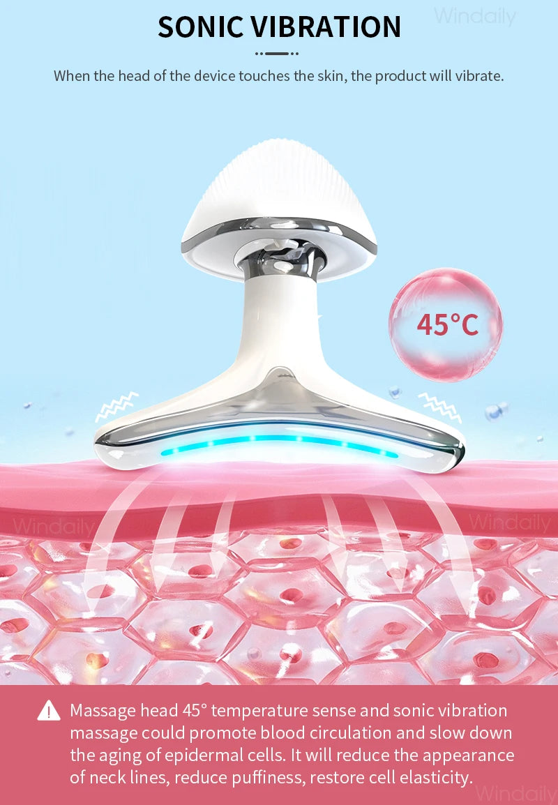 Anti-wrinkle Facial Lifting Massager - Double Chin Remover