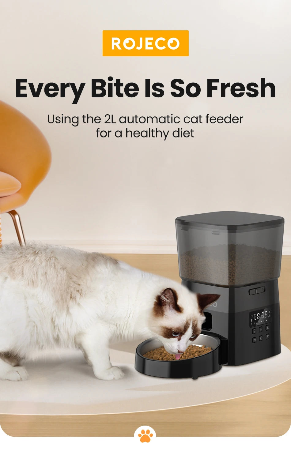 Automatic Pet Feeder Dispenser