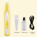 Waterproof Pet Hair Trimmer with Light