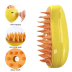 3 in 1 Pet Massage Brush With Steam