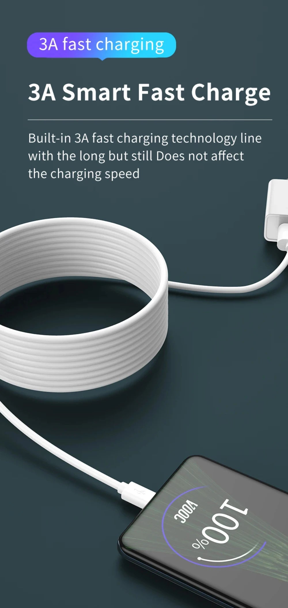 USB Fast Charging Data Cable