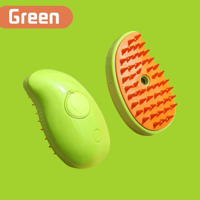 3 in 1 Pet Massage Brush With Steam
