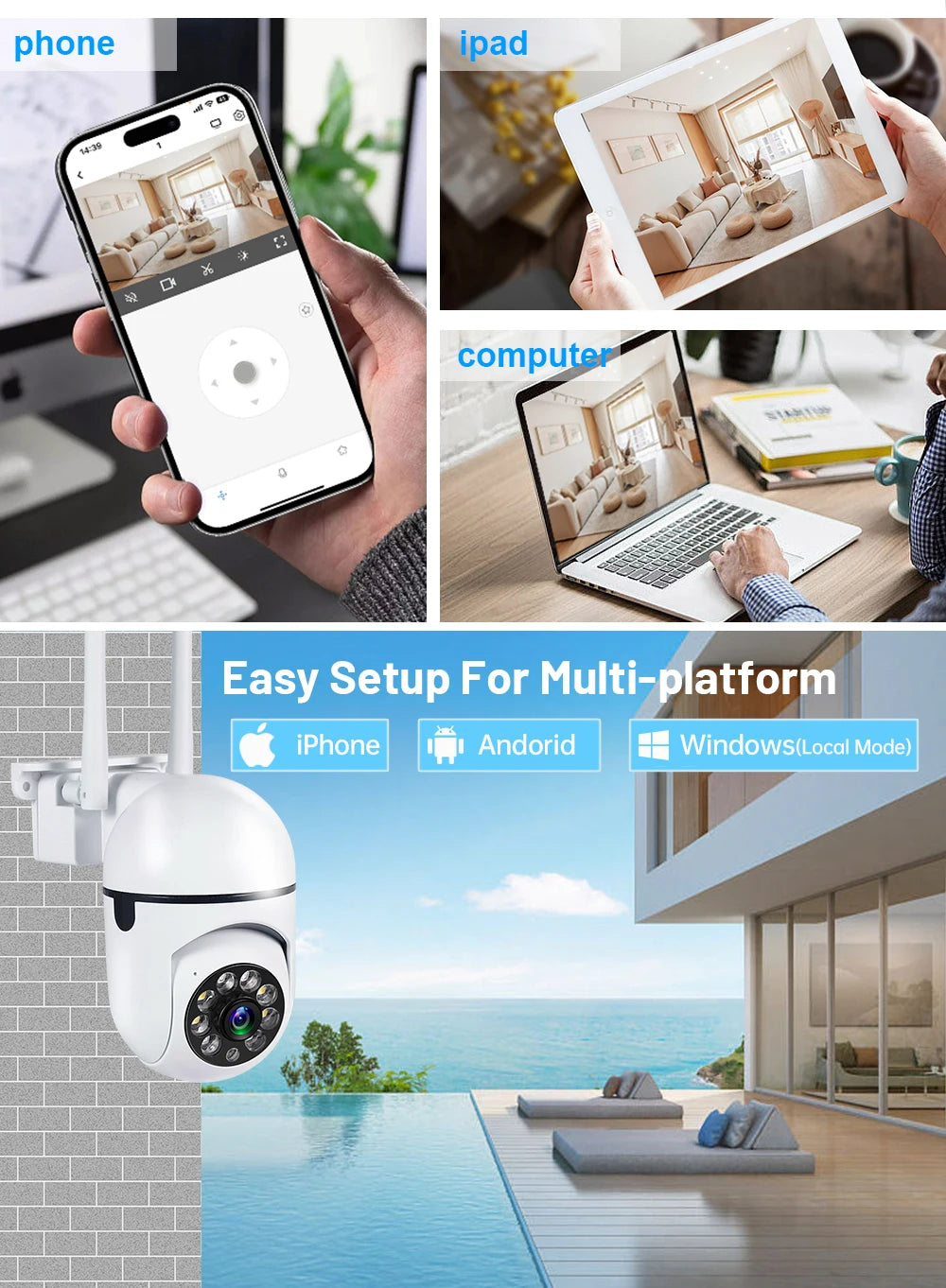 Motion Sensor Security Camera