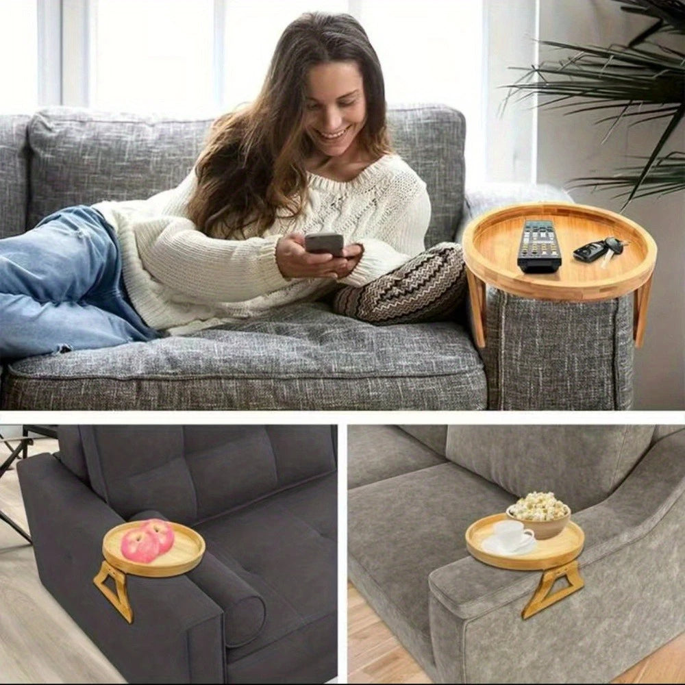 Foldable Sofa Armrest Tray