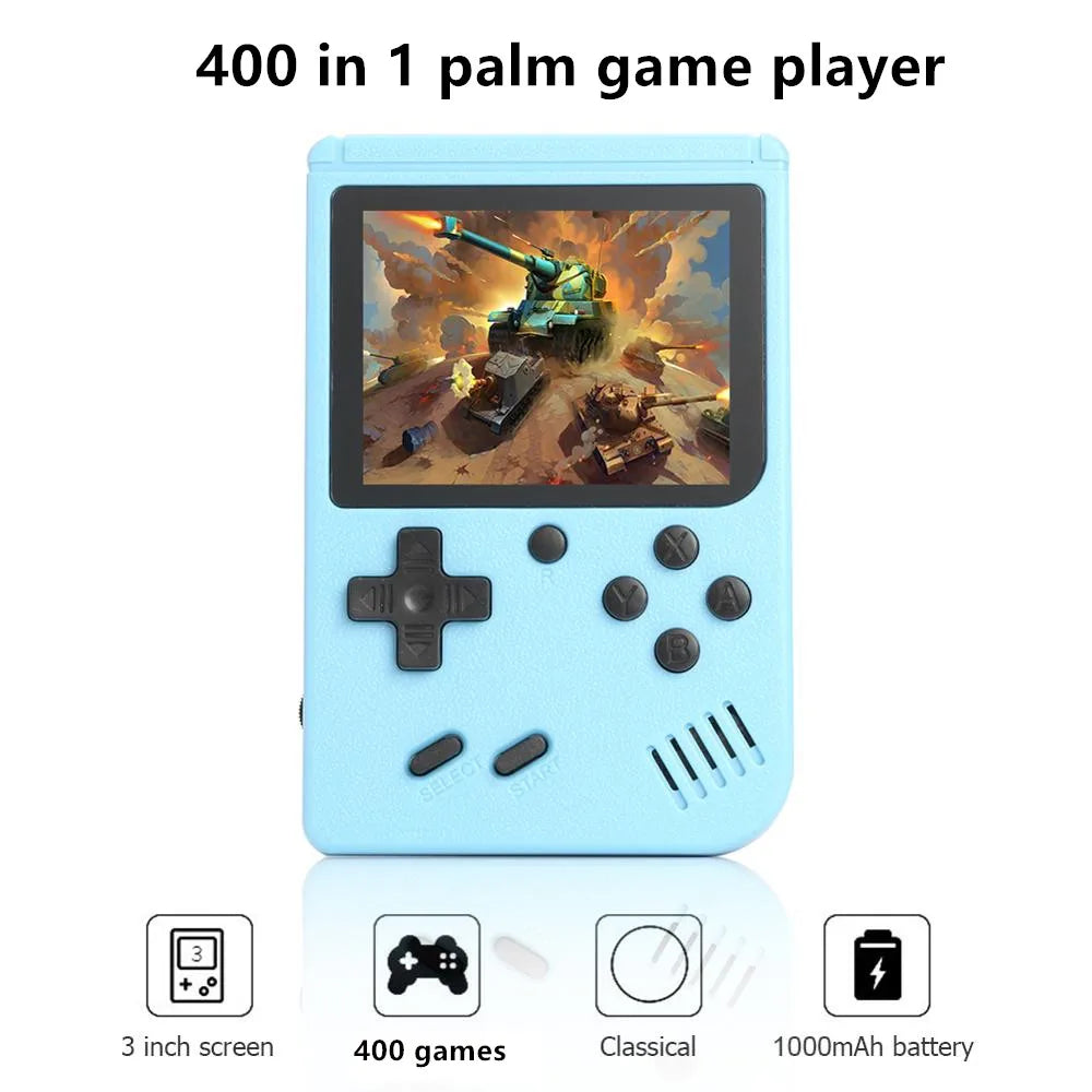 Portable Game Player 400 in 1 Mini Handheld Game Console