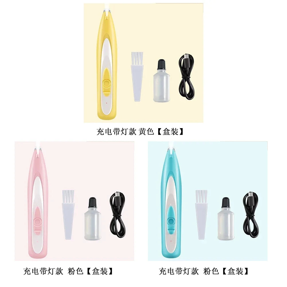 Waterproof Pet Hair Trimmer with Light