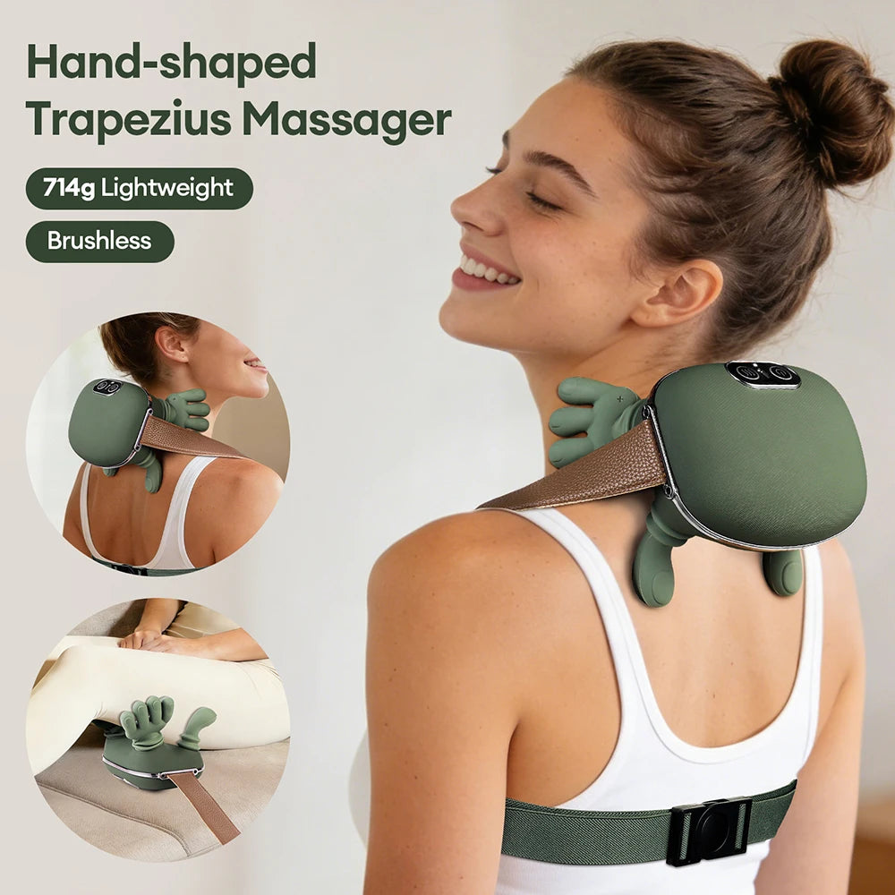 Electric Bionic Finger Neck Masager