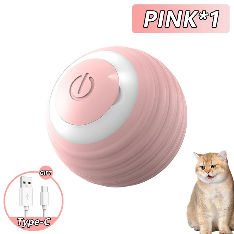 Smart Interactive Ball for Cats