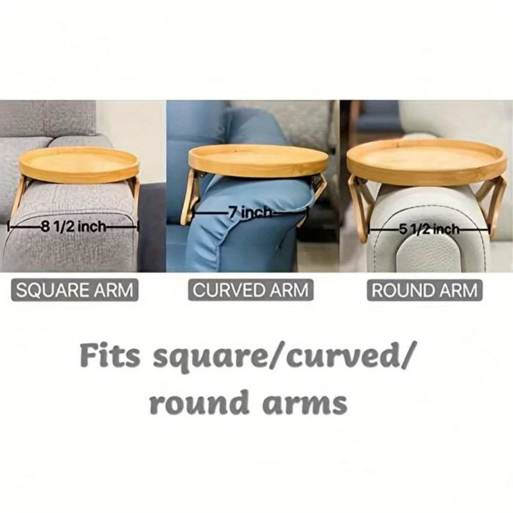 Foldable Sofa Armrest Tray