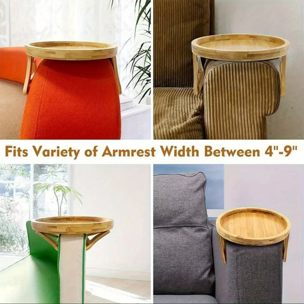 Foldable Sofa Armrest Tray