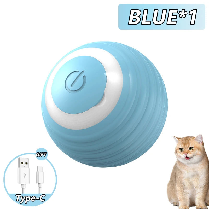 Smart Interactive Ball for Cats