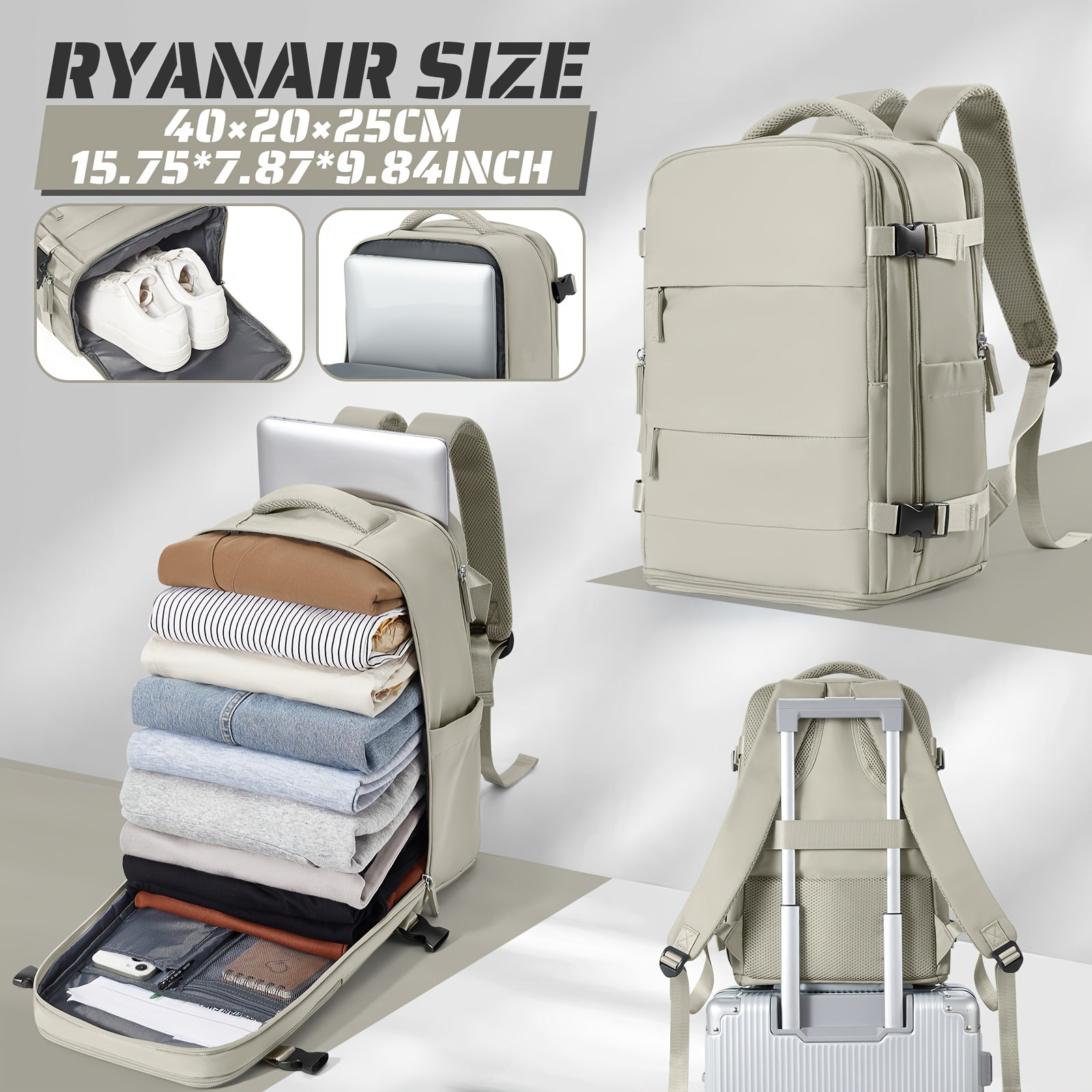 Flska Airline Approved Carry-On Backpack