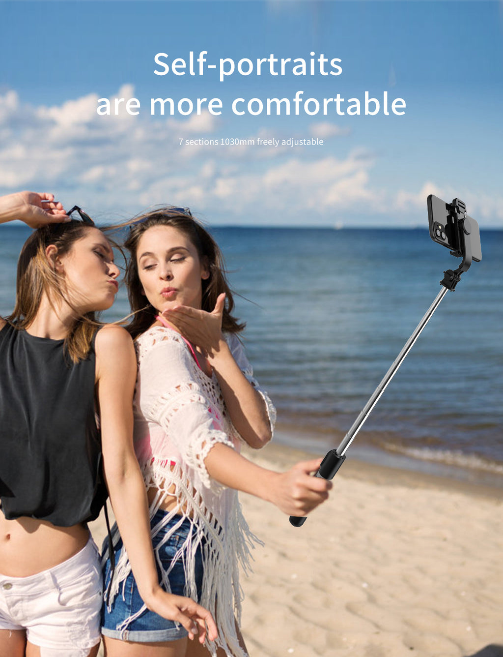 Cell Phone Selfie Stick Tripod