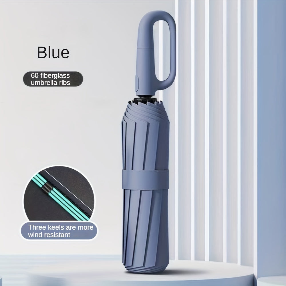 Automatic Umbrella with 10-Rib Windproof