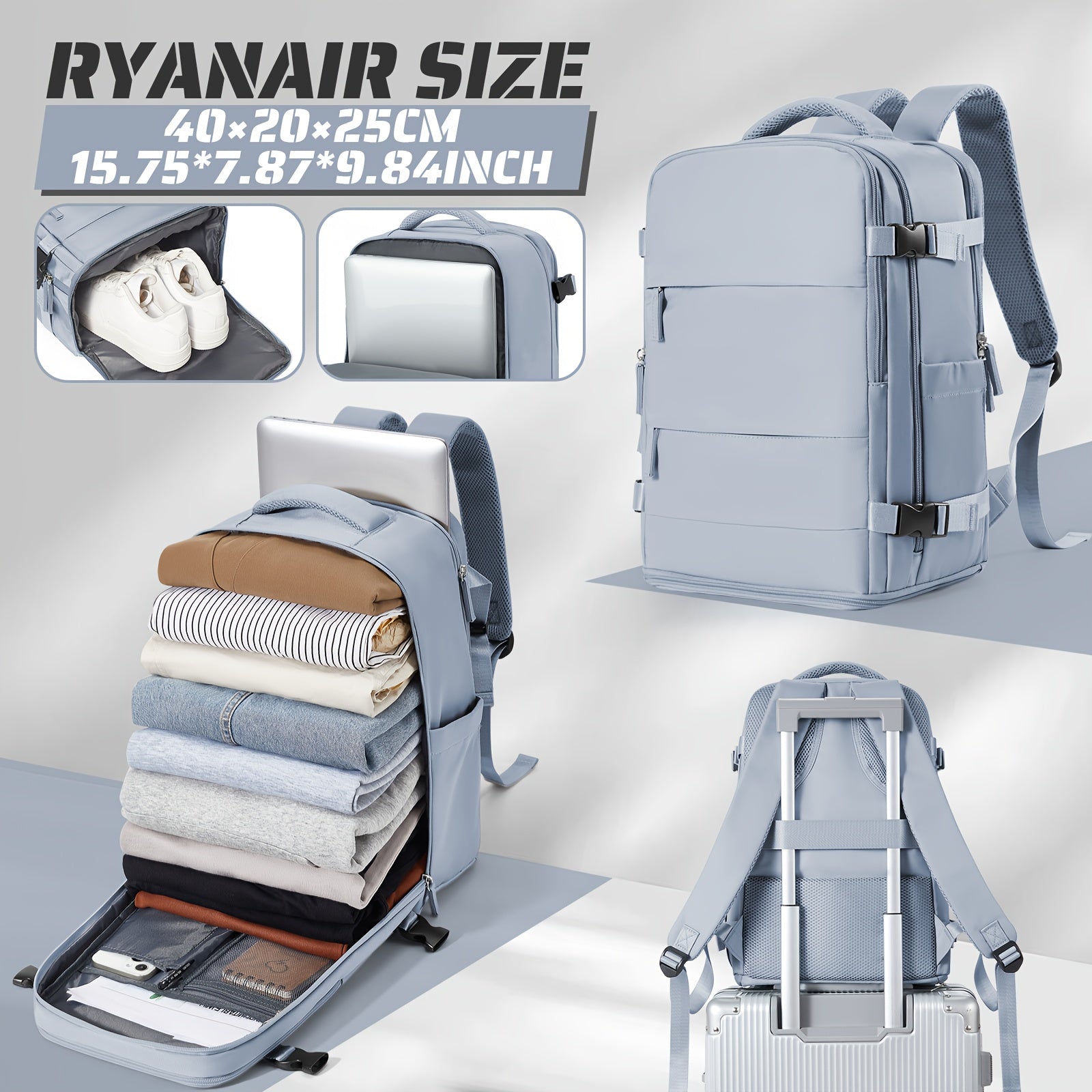 Flska Airline Approved Carry-On Backpack