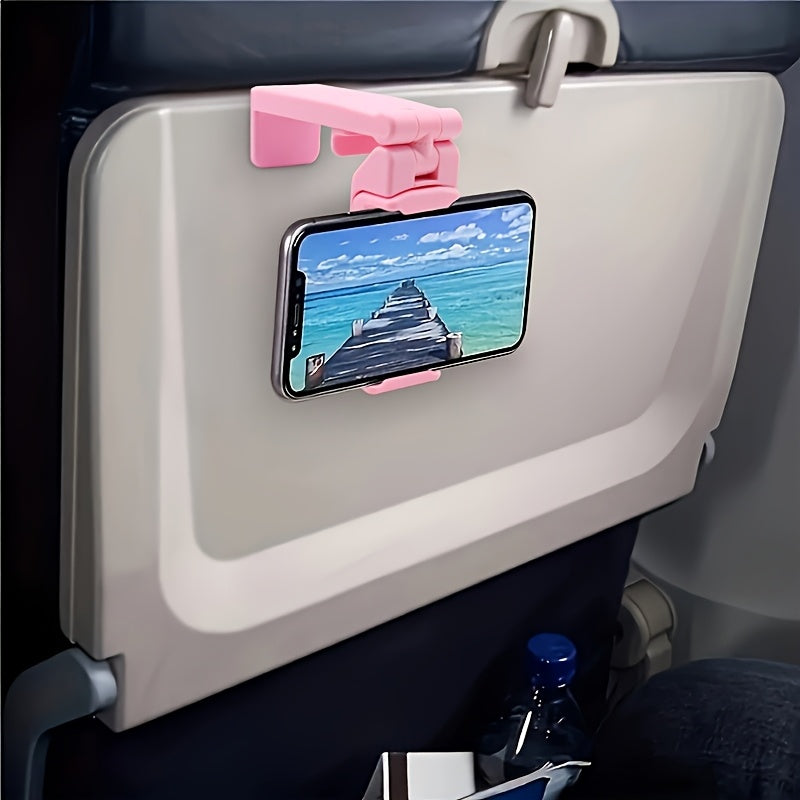 Foldable Adjustable Airplane Phone Holder Stand