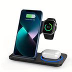 3-in-1 Foldable Wireless Charger Station