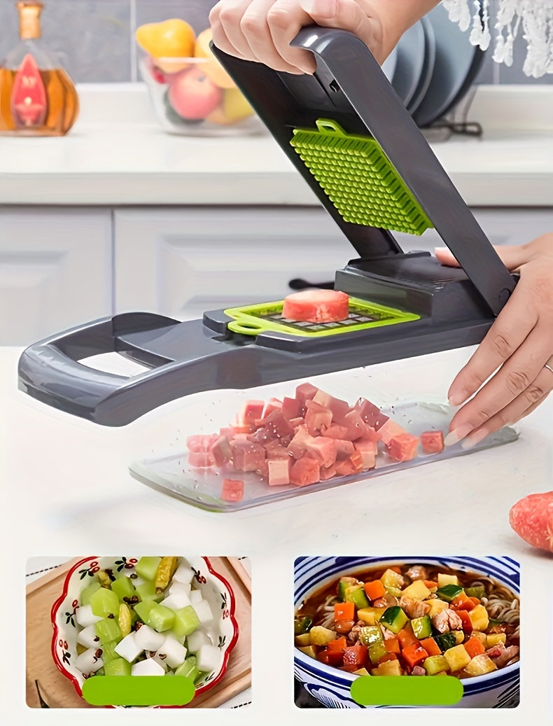 16-in-1 Manual Vegetable Chopper Set