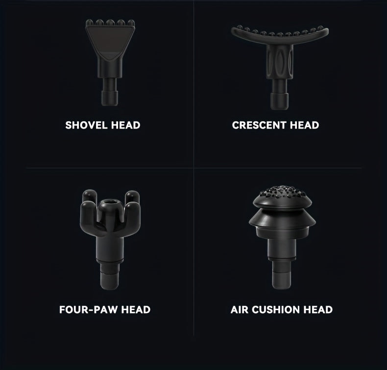 Lenovo Massage Gun with 8 Heads, Portable Massager