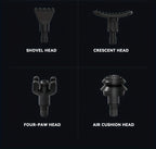 Lenovo Massage Gun with 8 Heads, Portable Massager