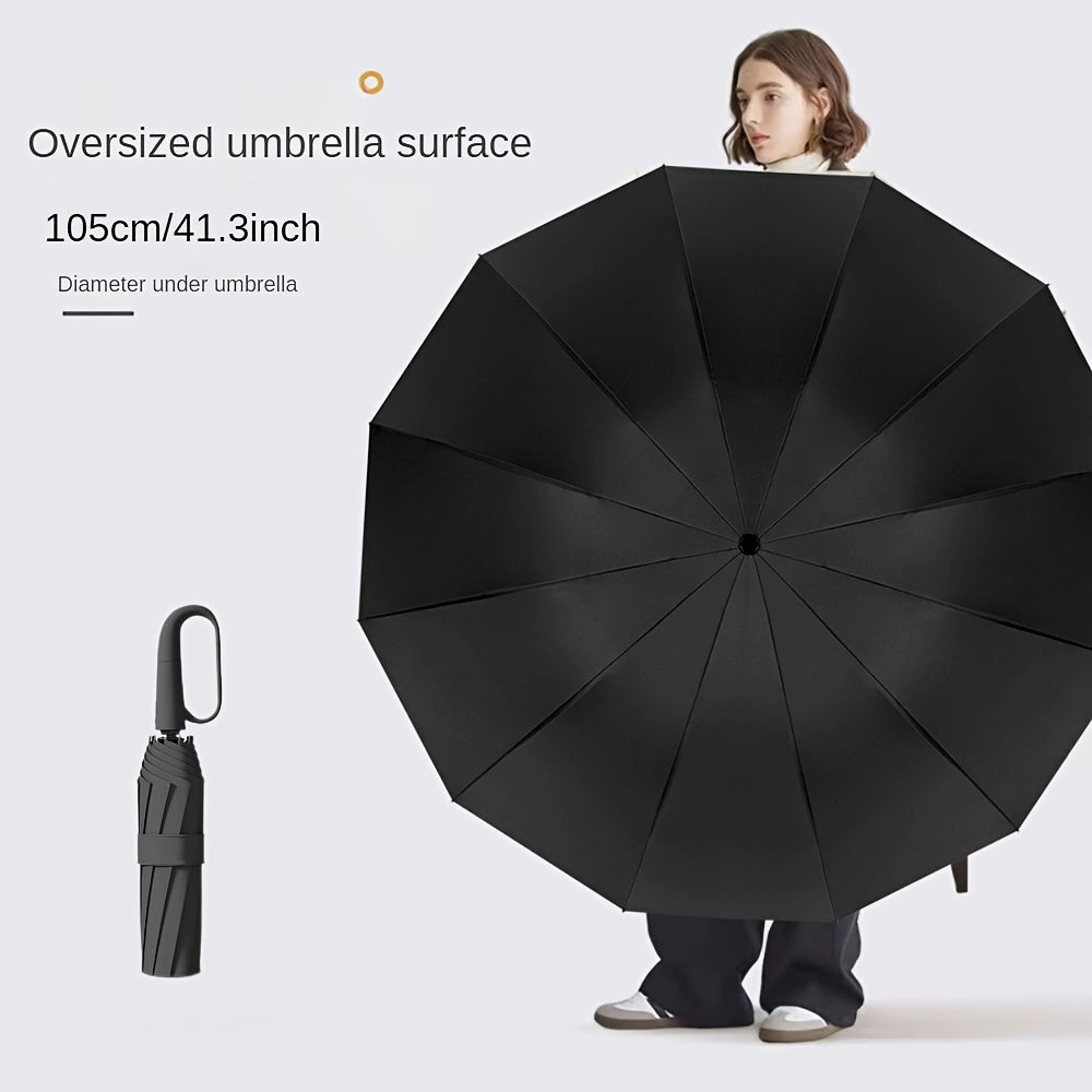 Automatic Umbrella with 10-Rib Windproof