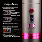 USB Rechargeable Automatic Hair Curler for Women