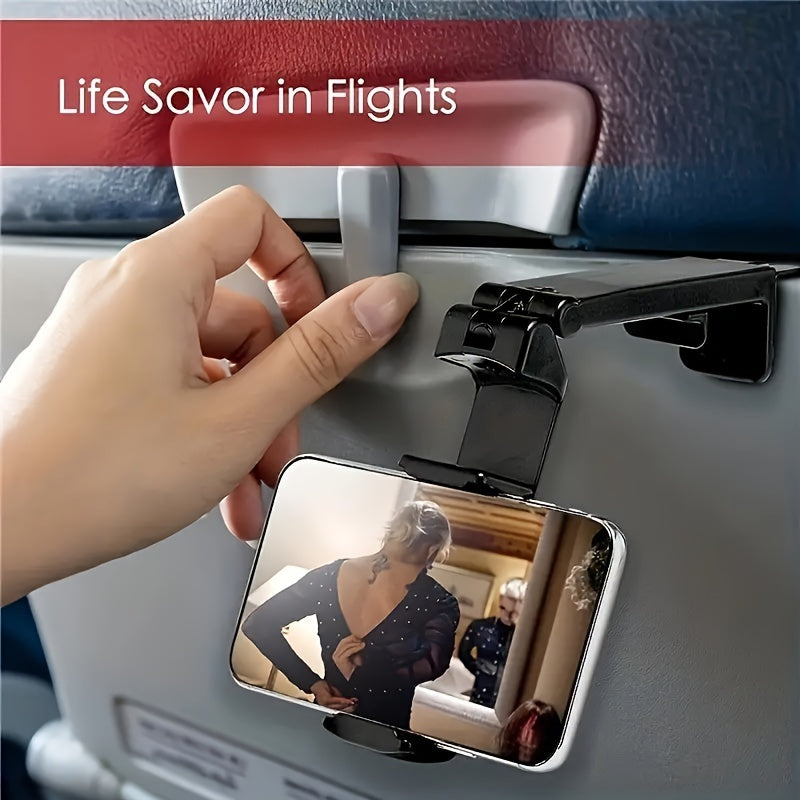 Foldable Adjustable Airplane Phone Holder Stand